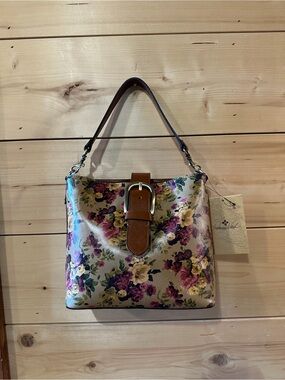 Patricia Nash Leather Irving Bucket Crossbody Bag | Leather